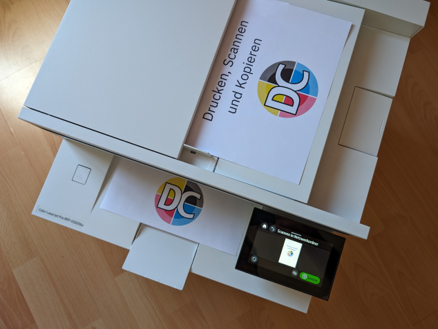 HP Color Laserjet Pro MFP 4302fdw: Auswertung zum Themengebiet Druck, Scan & Kopie nach rund sechs Wochen im Intensivtest.