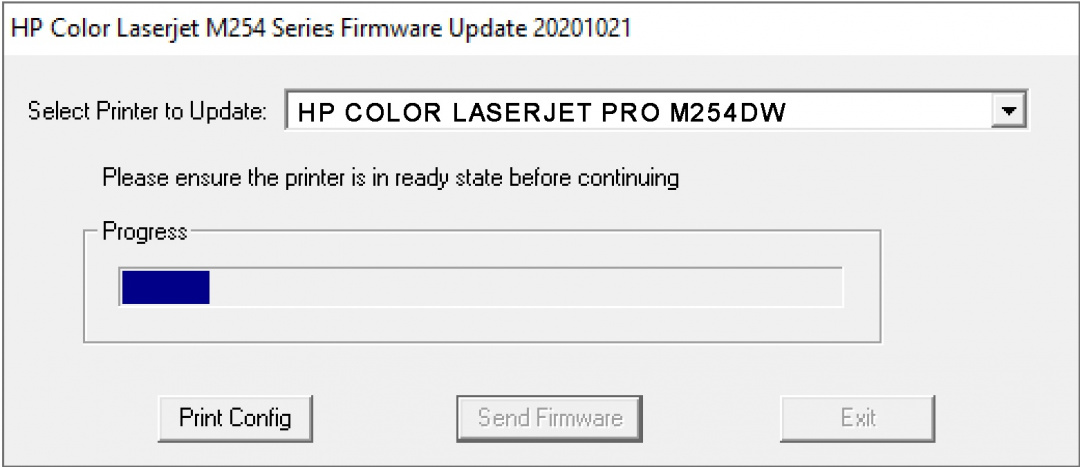 firmware hp color laserjet mfp m476dn